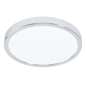 EGLO FUEVA 5 króm - fehér LED mennyezeti lámpa (EG-99266) LED 1 izzós IP44