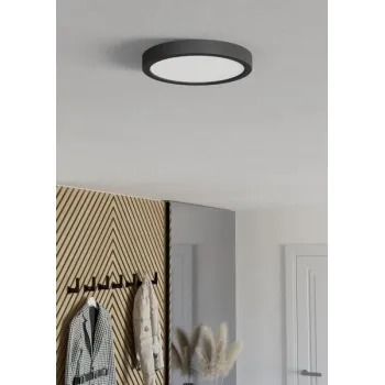 Eglo Fueva 6-Z fekete LED mennyezeti lámpa (EG-901372) LED 1 izzós IP44