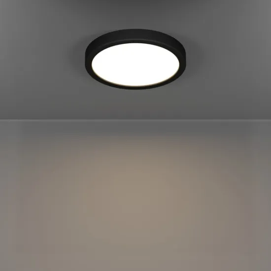 Eglo Fueva 6-Z fekete LED mennyezeti lámpa (EG-901372) LED 1 izzós IP44