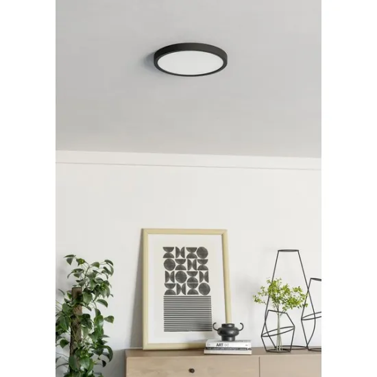 Eglo Fueva 6-Z fekete LED mennyezeti lámpa (EG-901373) LED 1 izzós IP44
