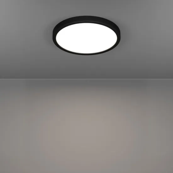 Eglo Fueva 6-Z fekete LED mennyezeti lámpa (EG-901373) LED 1 izzós IP44