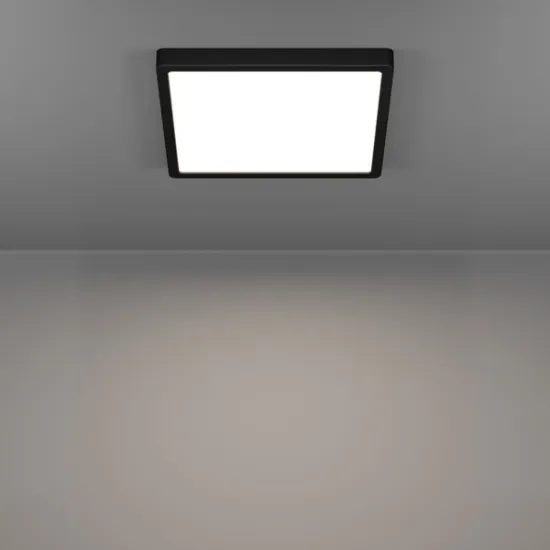 Eglo Fueva 6-Z fekete LED mennyezeti lámpa (EG-901375) LED 1 izzós IP44