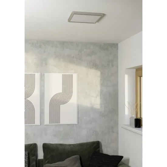 Eglo Fueva 6-Z matt nikkel LED mennyezeti lámpa (EG-901384) LED 1 izzós IP44