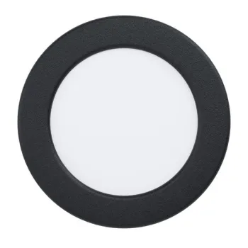 Eglo Fueva 6-Z fekete LED mennyezetbe építhető lámpa (EG-901426) LED 1 izzós IP44