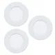 Eglo Fueva 6-Z fehér LED mennyezetbe építhető lámpa szett (EG-901429) LED 3 izzós IP44