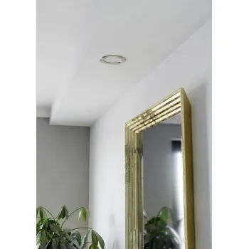 Eglo Fueva 6-Z matt nikkel LED mennyezetbe építhető lámpa (EG-901435) LED 1 izzós IP44