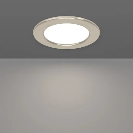 Eglo Fueva 6-Z matt nikkel LED mennyezetbe építhető lámpa (EG-901435) LED 1 izzós IP44