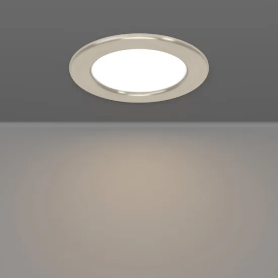 Eglo Fueva 6-Z matt nikkel LED mennyezetbe építhető lámpa (EG-901435) LED 1 izzós IP44