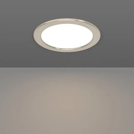 Eglo Fueva 6-Z matt nikkel LED mennyezetbe építhető lámpa (EG-901436) LED 1 izzós IP44