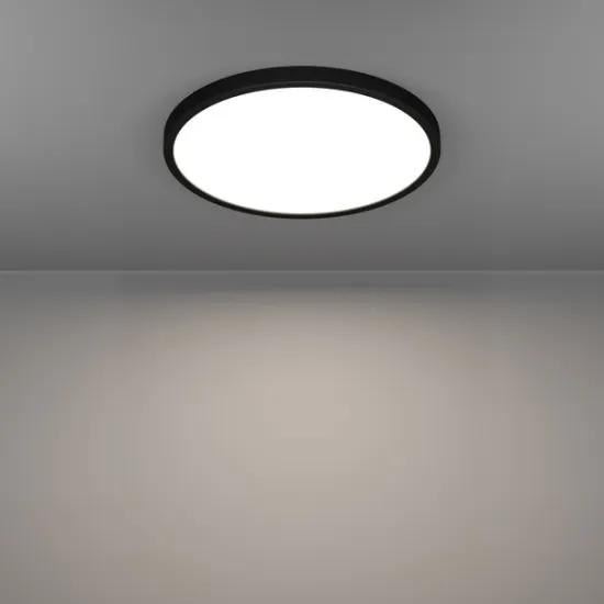 Eglo Fueva 6-Z fekete LED mennyezeti lámpa (EG-901725) LED 1 izzós IP44