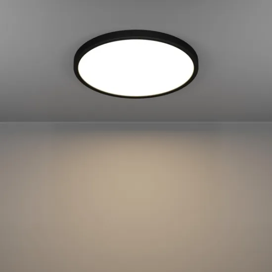 Eglo Fueva 6-Z fekete LED mennyezeti lámpa (EG-901725) LED 1 izzós IP44