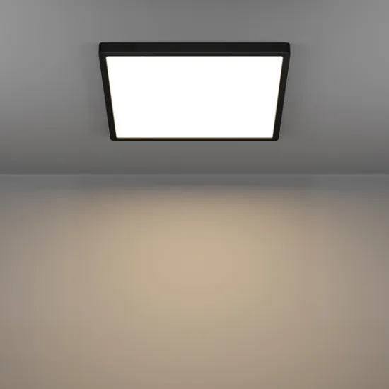 Eglo Fueva 6-Z fekete LED mennyezeti lámpa (EG-901728) LED 1 izzós IP44