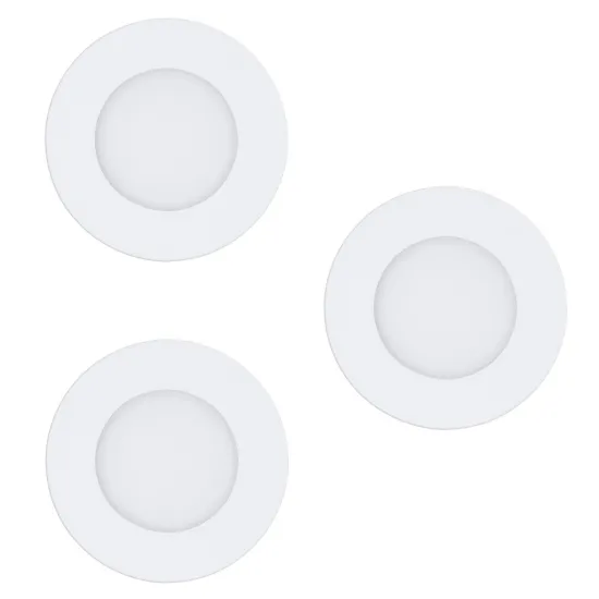 EGLO FUEVA-Z fehér LED beépíthető lámpa (EG-900099) LED 3 izzós IP20,IP44