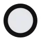 EGLO FUEVA-Z fekete LED beépíthető lámpa (EG-900107) LED 1 izzós IP20,IP44