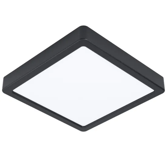 EGLO FUEVA-Z fekete LED mennyezeti lámpa (EG-900109) LED 1 izzós IP44 EGLO FUEVA-Z fekete LED mennyezeti lámpa (EG-900109) LED 1 izzós IP44