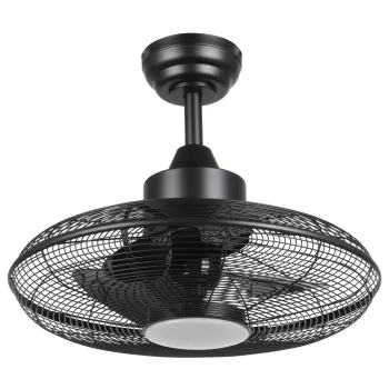 EGLO IGELDO fekete LED mennyezeti ventilátoros lámpa (EG-35133) LED 1 izzós IP20 EGLO IGELDO fekete LED mennyezeti ventilátoros lámpa (EG-35133) LED 1 izzós IP20