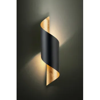 Eglo Jabaloyas fekete-arany fali lámpa (EG-39654) E27 1 izzós IP20