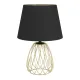 Eglo Jazminia fekete-arany asztali lámpa (EG-390039) E27 1 izzós IP20