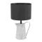 EGLO KENSAL szürke-fekete asztali lámpa (EG-43642) E27 1 izzós IP20