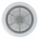 EGLO KOSTRENA szürke-fehér LED mennyezeti ventilátoros lámpa (EG-35138) LED 1 izzós IP20