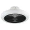EGLO KOSTRENA fekete-fehér LED mennyezeti ventilátoros lámpa (EG-35139) LED 1 izzós IP20
