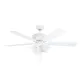 EGLO LAS PALMAS fehér mennyezeti csillár ventilátor (EG-35076) E27 3 izzós IP20