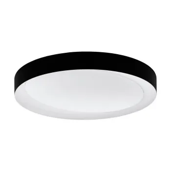 EGLO LAURITO fehér-fekete LED mennyezeti lámpa (EG-99783) LED 1 izzós IP20