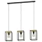 EGLO LIBERTAD fekete függesztett lámpa (EG-99855) E27 3 izzós IP20