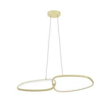 Eglo Lodosa arany-fehér LED függesztett lámpa (EG-390205) LED 1 izzós IP20