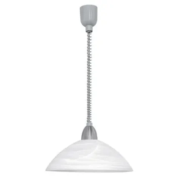 EGLO LORD 2 szürke-mattnikkel-fehér függesztett lámpa (EG-87008) E27 1 izzós IP20