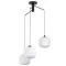 EGLO MANTUNALLE fekete-fehér függesztett lámpa (EG-99368) E27 3 izzós IP20