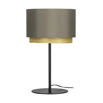 Eglo Marchena fekete-barna asztali lámpa (EG-390123) E27 1 izzós IP20