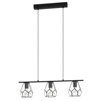 EGLO MARDYKE fekete függesztett lámpa (EG-43644) E27 3 izzós IP20 EGLO MARDYKE fekete függesztett lámpa (EG-43644) E27 3 izzós IP20