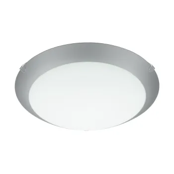 EGLO MARS 1 fehér-fehér-ezüst fali-mennyezeti lámpa (EG-89248) E27 1 izzós IP20