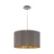 EGLO MASERLO nikkel-cappuccino függesztett lámpa (EG-31603) E27 1 izzós IP20