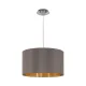 EGLO MASERLO nikkel-cappuccino függesztett lámpa (EG-31603) E27 1 izzós IP20