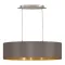 EGLO MASERLO nikkel-cappuccino függesztett lámpa (EG-31614) E27 2 izzós IP20