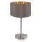 EGLO MASERLO nikkel-cappuccino asztali lámpa  (EG-31631) E27 1 izzós IP20