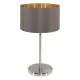 EGLO MASERLO nikkel-cappuccino asztali lámpa  (EG-31631) E27 1 izzós IP20