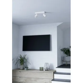 Eglo Melitello-Z fehér LED mennyezeti spotlámpa (EG-901943) LED 2 izzós IP20