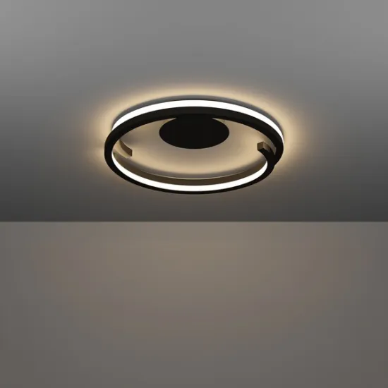 Eglo Mezzomonte fekete LED mennyezeti lámpa (EG-901821) LED 2 izzós IP20