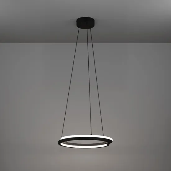 Eglo Mezzomonte fekete LED függesztett lámpa (EG-901822) LED 2 izzós IP20