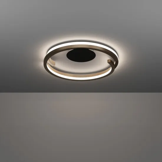 Eglo Mezzomonte bronz LED mennyezeti lámpa (EG-901825) LED 2 izzós IP20
