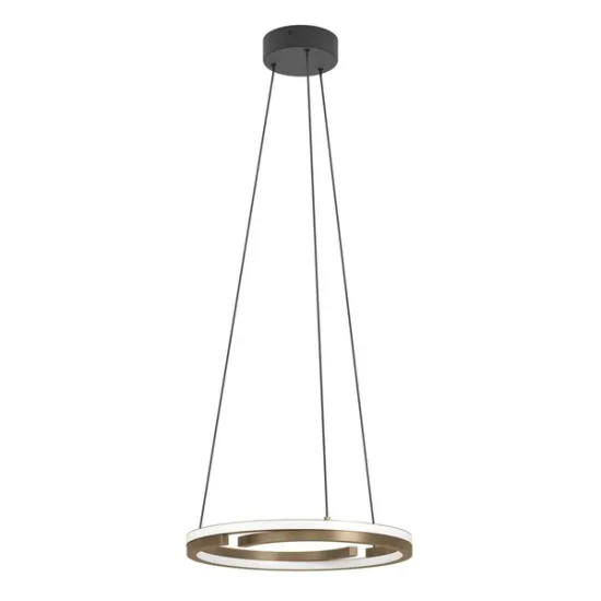 Eglo Mezzomonte bronz LED függesztett lámpa (EG-901826) LED 2 izzós IP20