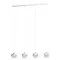 EGLO MIOGLIA 1 króm függesztett lámpa (EG-98628) E14 4 izzós IP20