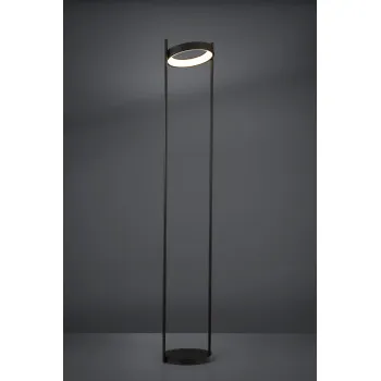 Eglo Montefano fekete LED állólámpa (EG-390022) LED 1 izzós IP20