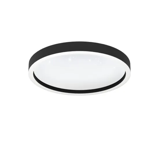 EGLO MONTEMORELOS-Z fekete LED mennyezeti lámpa (EG-900411) LED 1 izzós IP20