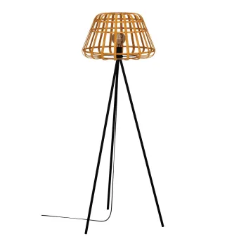 Eglo Montezuelo barna-fekete állólámpa (EG-390155) E27 1 izzós IP20