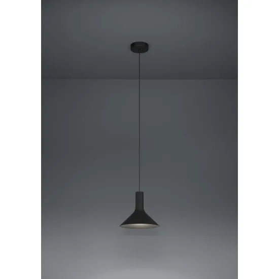 Eglo Morescana fekete függesztett lámpa (EG-390218) E27 1 izzós IP20