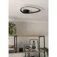 Eglo Moschella fekete LED mennyezeti lámpa (EG-902148) LED 1 izzós IP20